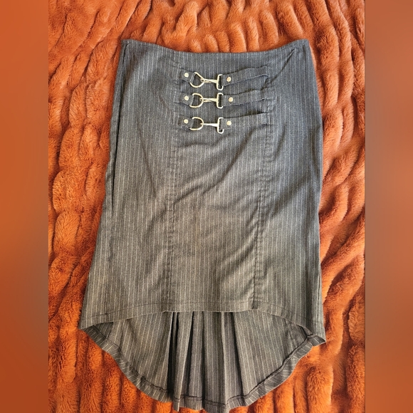 Lip Service Gangsta Pranksta Lock Top & Skirt - Picture 8 of 12